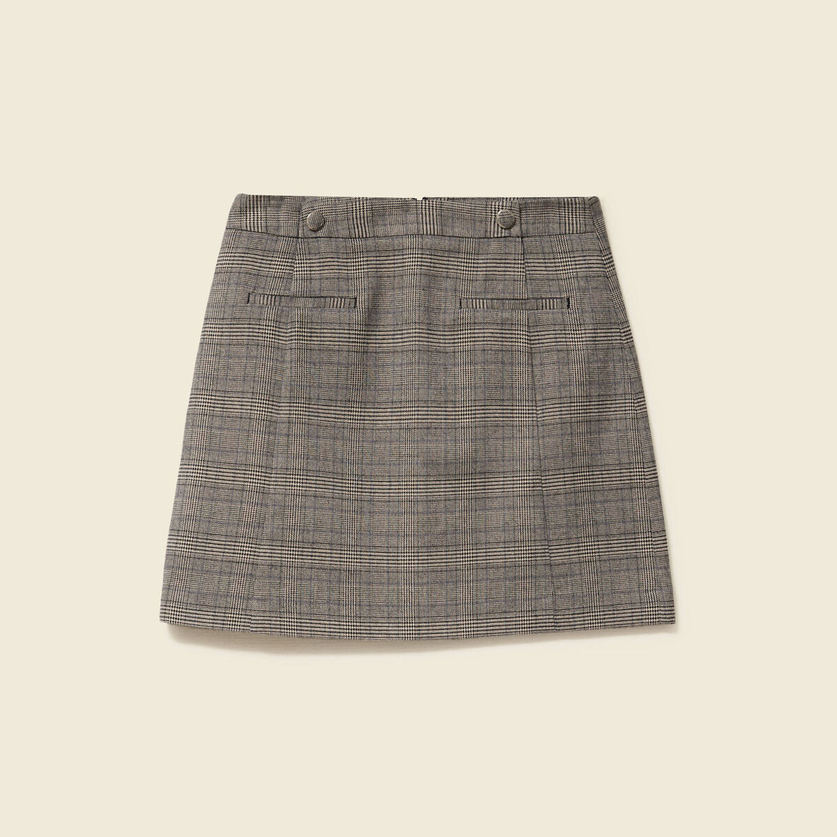 Jupe courte noir femme