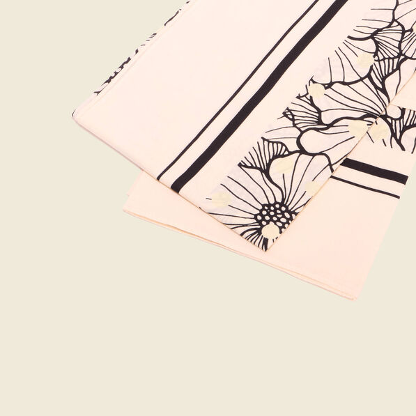 Foulard ecru femme