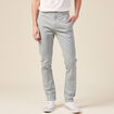 Pantalon slim Instinct chino bleu gris homme