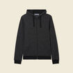 Gilet manches longues zippé noir homme