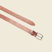 Ceinture en cuir marron homme