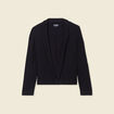Veste blazer éco-responsable noir femme