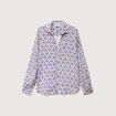 Blouse manches longues blanc femme