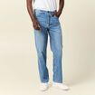 Jeans relax 5 poches denim used homme