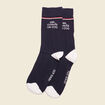 Chaussettes fabriquées en France bleu marine homme
