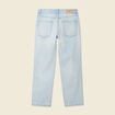 Jeans large 5 poches denim snow bleach homme