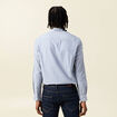 Chemise manches longues bleu marine homme