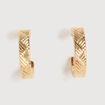 Boucles d'oreilles couleur or femme