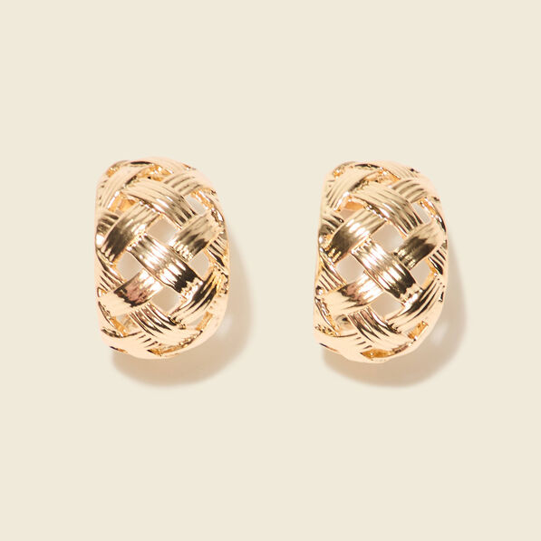 boucles doreilles clous couleur or femme Boucles d'oreilles clous couleur or femme