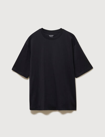T-shirt manches courtes noir homme