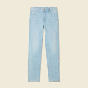 jeans slim taille haute 78eme denim bleach femme Jeans slim taille haute 7/8ème denim bleach femme