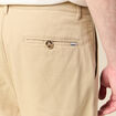 Pantalon chino à pinces sable homme