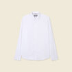 Chemise manches longues blanc homme