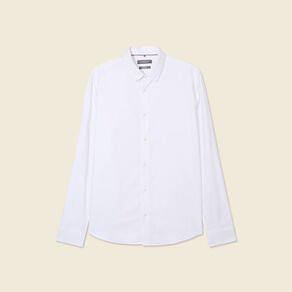 chemise manches longues blanc homme Chemise manches longues blanc homme