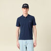 Polo manches courtes bleu marine homme