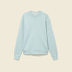 Sweat manches longues en coton bleu gris homme