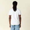 T-shirt col V homme Instinct blanc homme