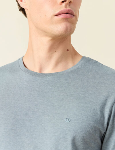T-shirt éco-responsable vert foncé homme