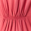 Robe longue droite rose framboise femme