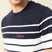 T-shirt manches courtes ecru homme