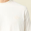 T-shirt manches courtes ecru homme