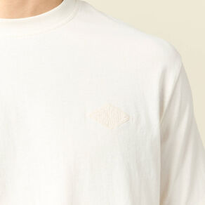 T-shirt manches courtes ecru homme