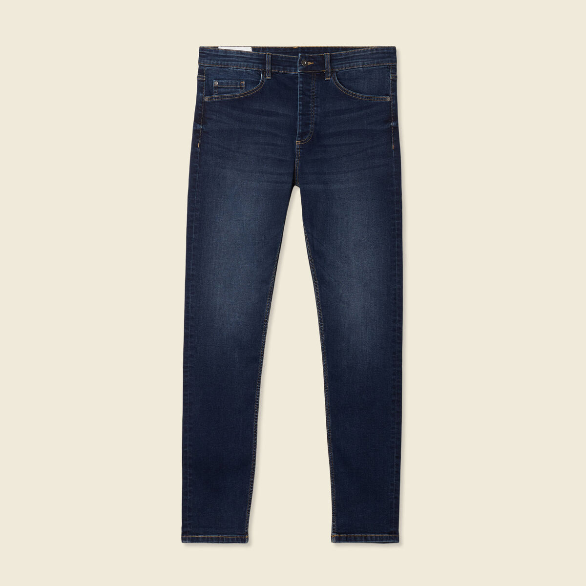 Jeans skinny tapered denim brut homme