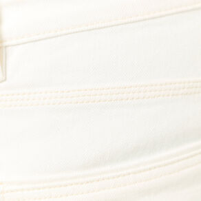 Jeans éco-responsable straight denim blanc homme