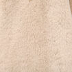 Blouson ample court col montant beige femme