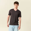T-shirt manches courtes homme taupe homme