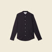 Chemise manches longues noir homme