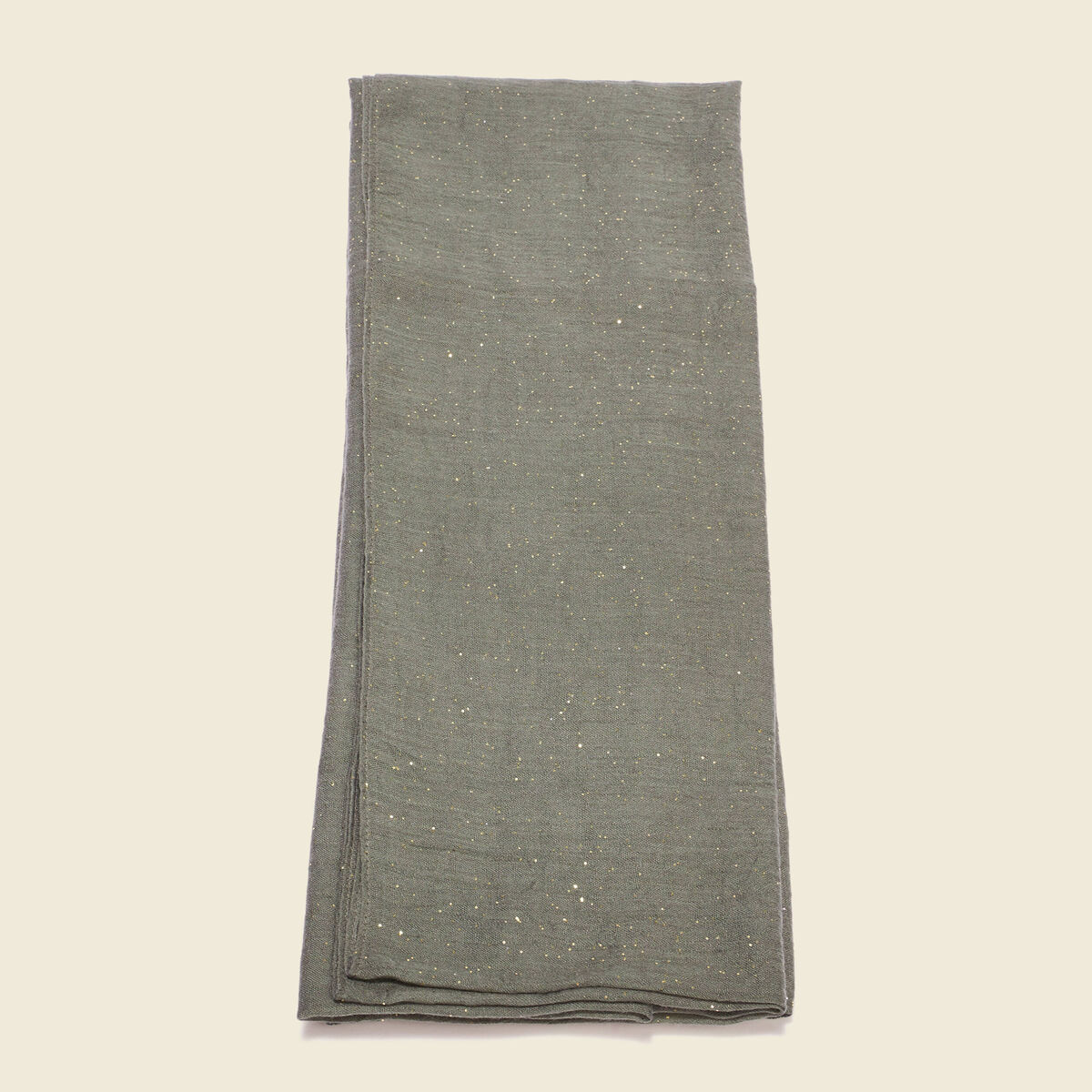 Foulard vert kaki femme