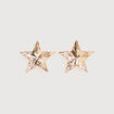 Boucles d'oreilles couleur or femme