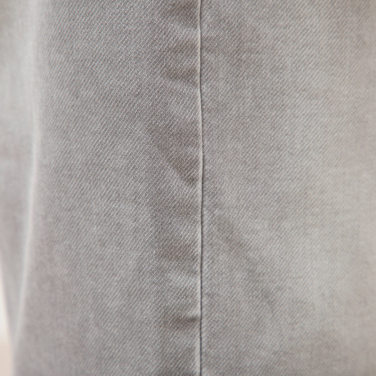 Bermuda en jeans denim gris homme