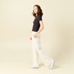 T-shirt manches courtes gris foncé femme
