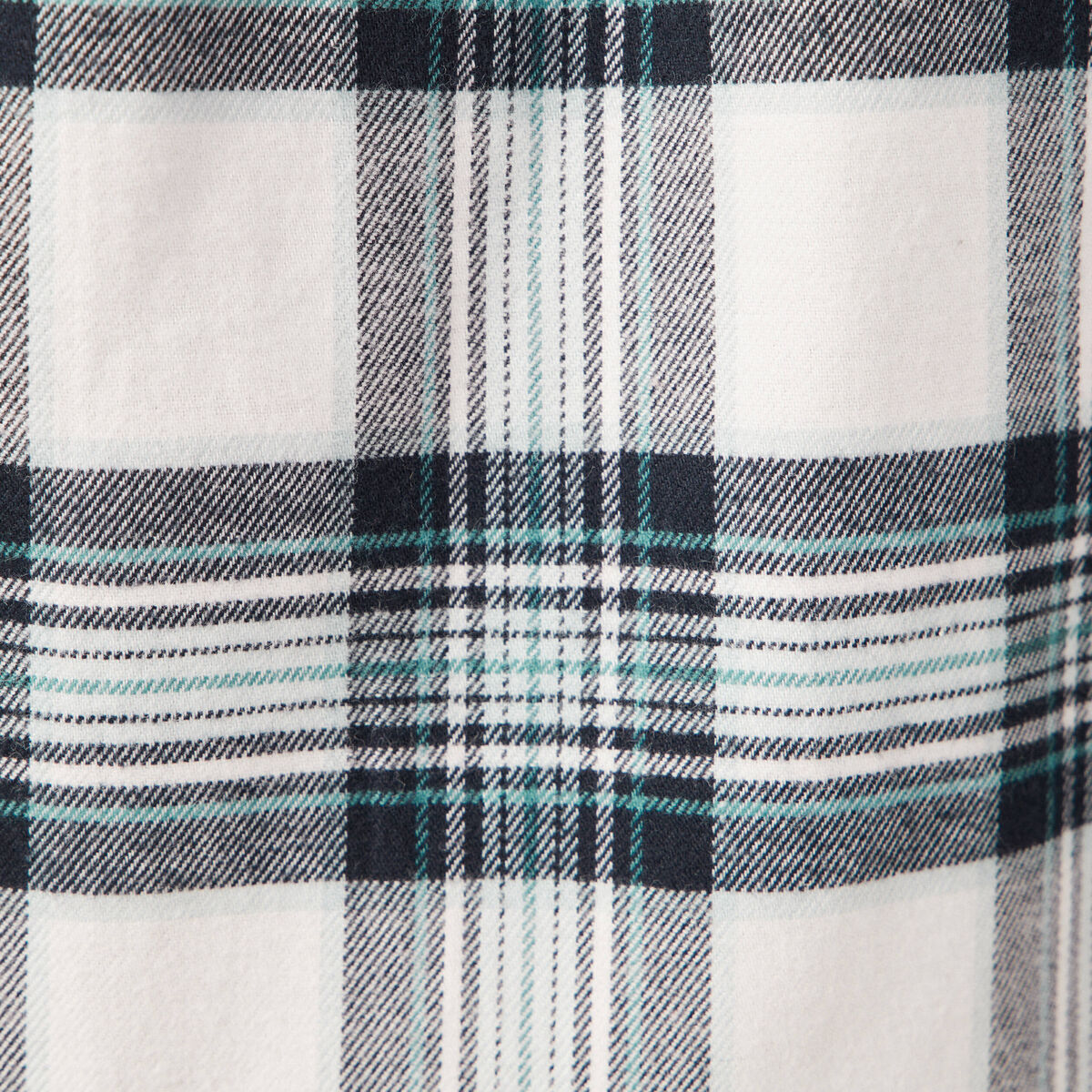 Chemise en coton manches longues ecru homme