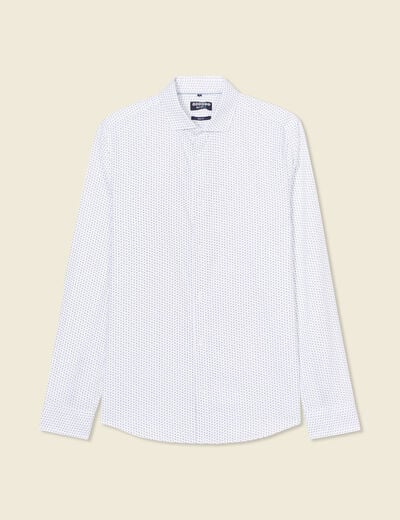 Chemise éco-responsable blanc homme