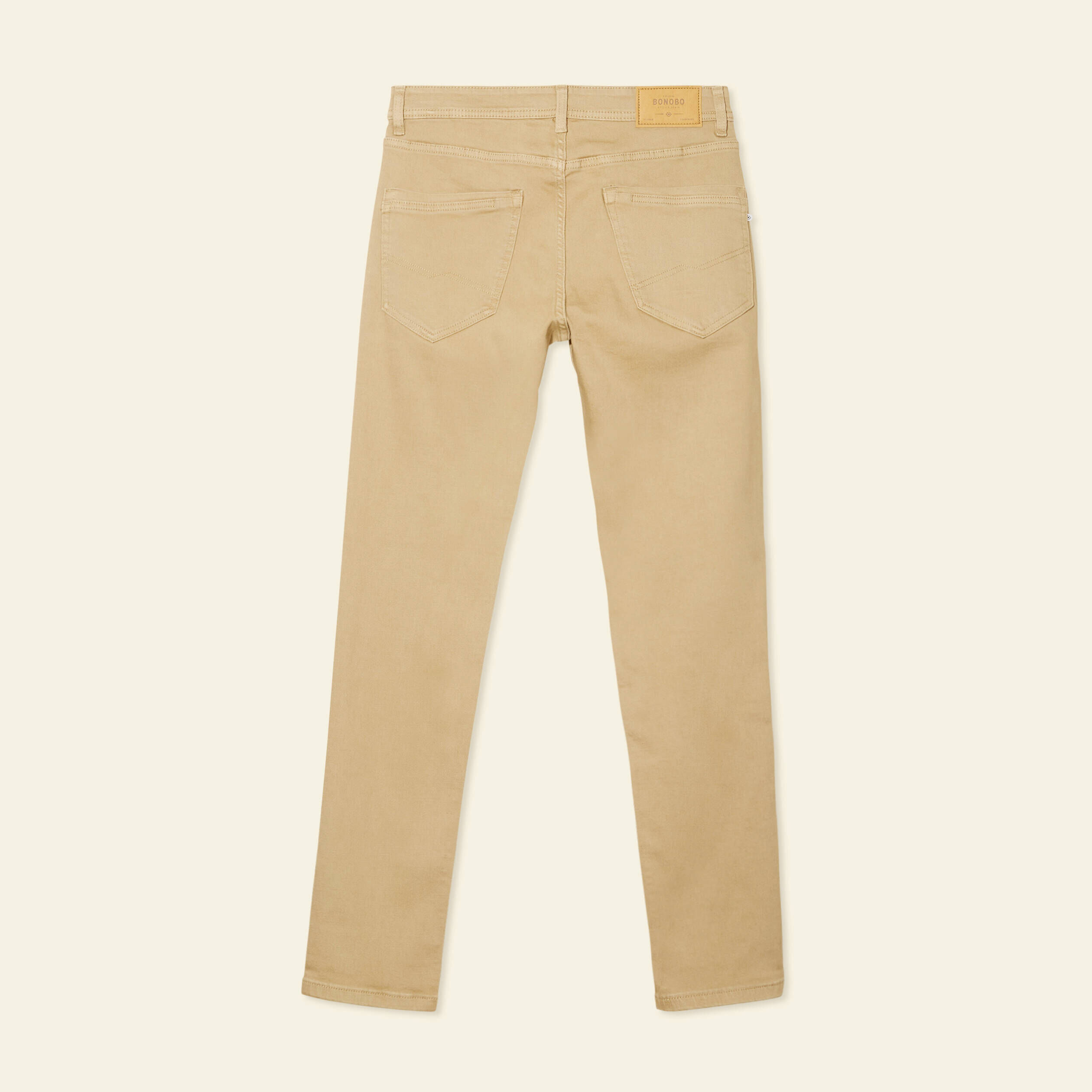 Jeans beige homme deals pas cher