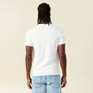 T-shirt manches courtes ecru homme