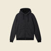 Sweat manches longues zippé noir homme