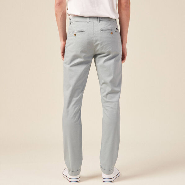 Pantalon slim Instinct chino bleu gris homme