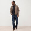 Jeans regular longueur 32 denim brut homme