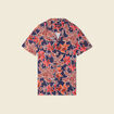 Chemise manches courtes bleu marine homme