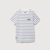 T-shirt en coton ecru homme