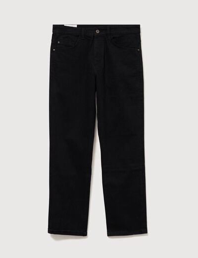 Jeans regular longueur 32 denim noir homme