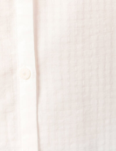 Blouse manches courtes blanc femme