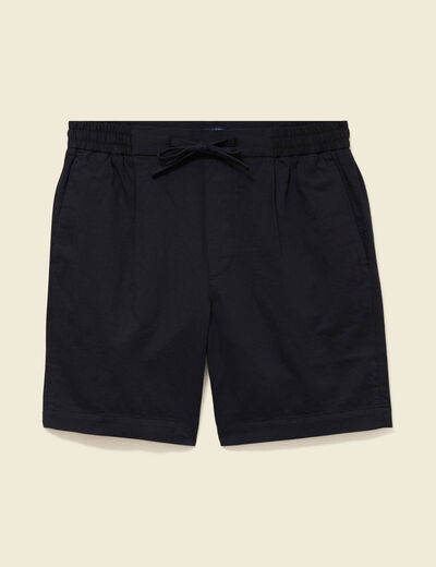 Bermuda noir homme