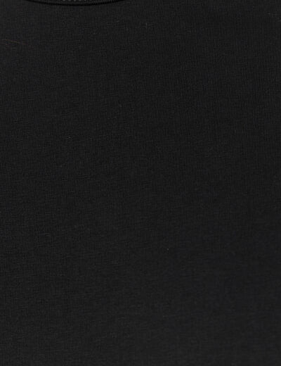 T-shirt éco-responsable noir homme