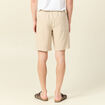 Short droit à coulisse sable homme