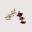 Boucles d'oreilles couleur or femme
